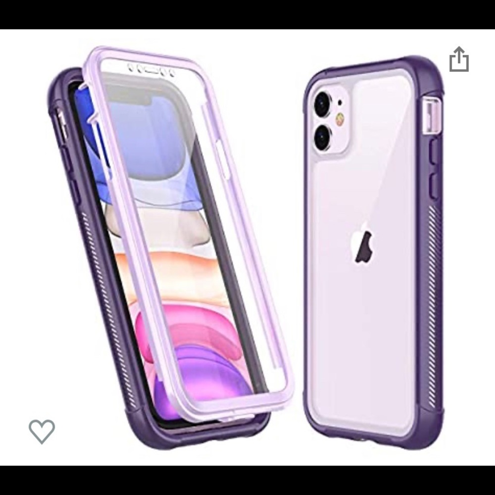 Purple iPhone 11 case